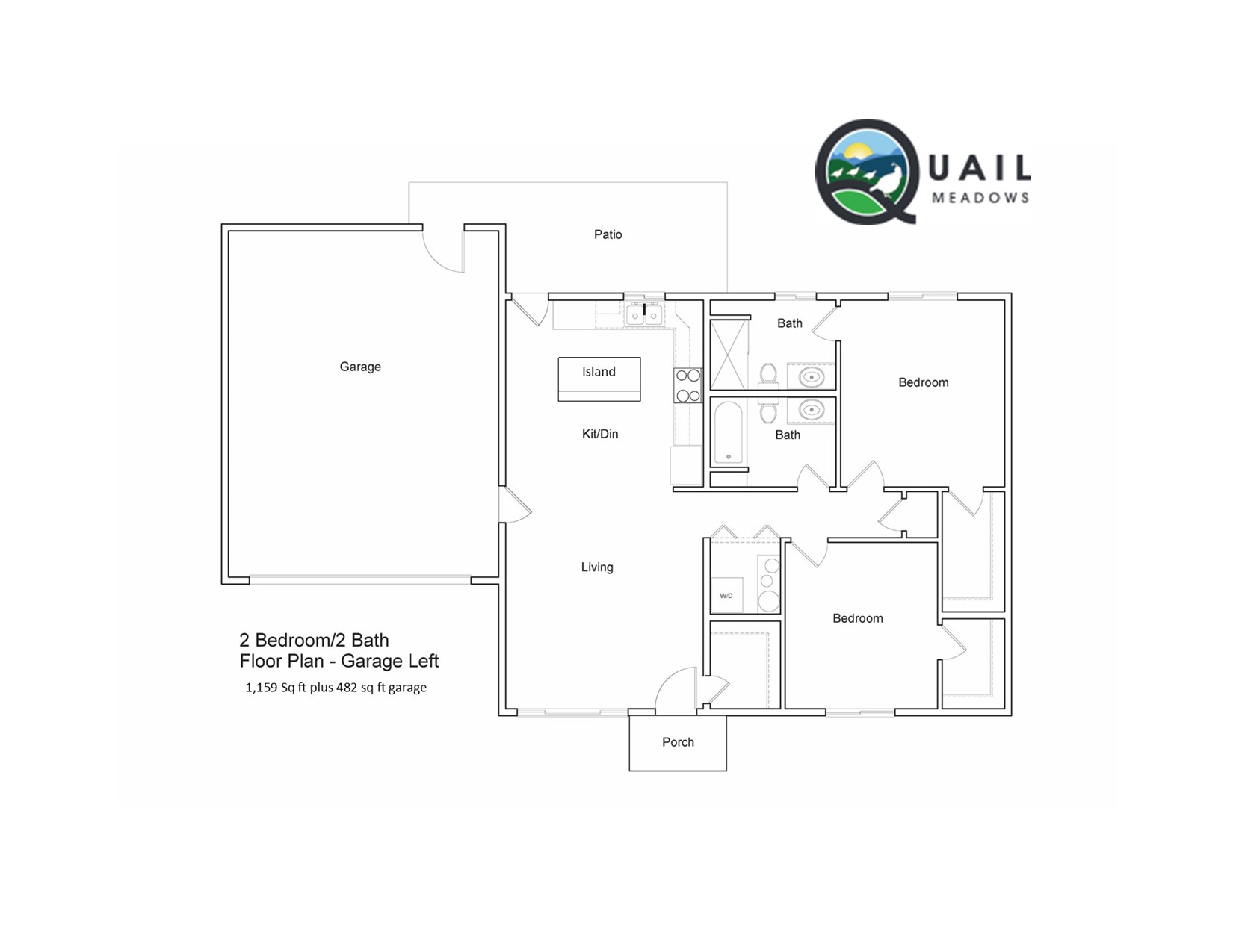 Quail Meadows - New Homes Floor Plan - Kalispell MT